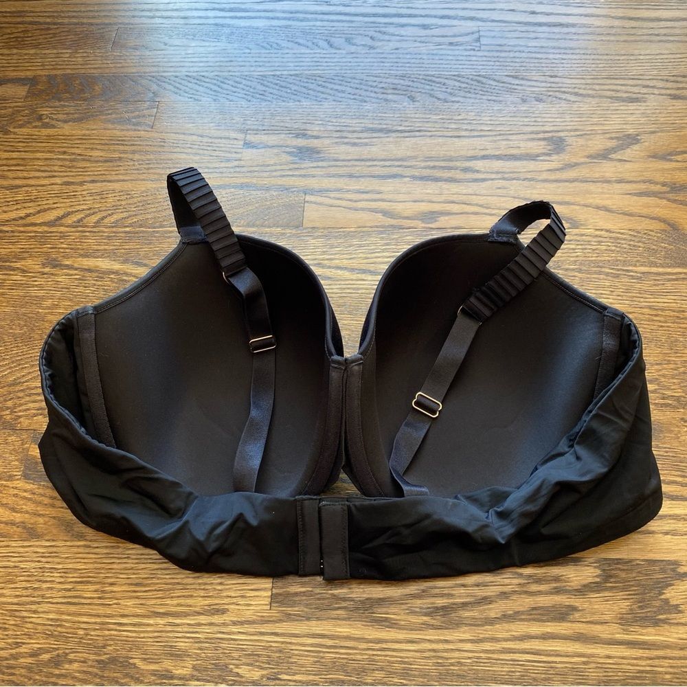 ThirdLove Women's 24/7 Classic Tee Shirt bra t shirt black 44C - Picture 3 of 5